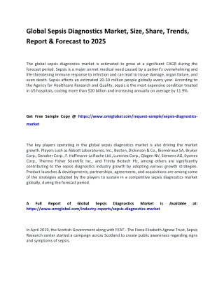 Global Sepsis Diagnostics Market
