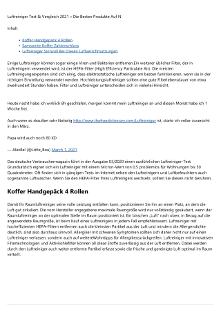 Neue Gerüchte über Beurer Luftreiniger Lr 310  2020