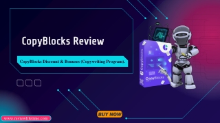 CopyBlocks Review – CopyBlocks Discount & Bonuses (Copywriting Program)