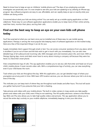 How to Keep An Eye On Teens Iphone Activity