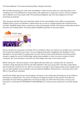This Is Your Brain on buy soundcloud comments cheap