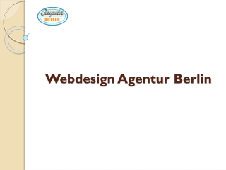 Webdesign Agentur Berlin