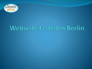 Webseite Erstellen Berlin