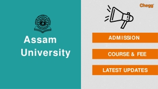 Assam University AUS Silchar