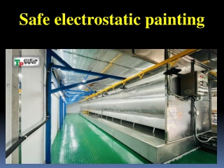 Safe electrostatic painting