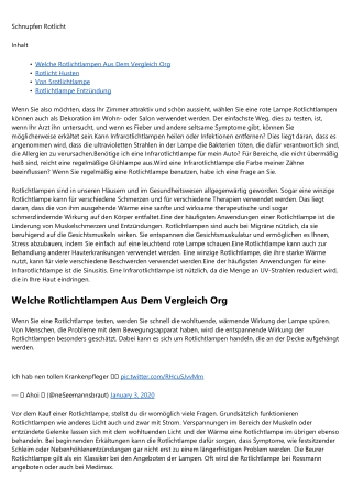 Was sind Wie Lange Infrarotlampe ?   Jetzt informieren 2020