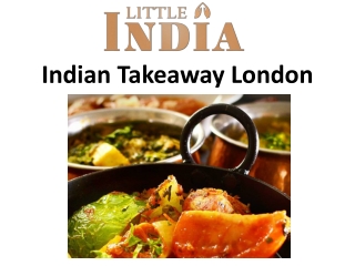 Indian Takeaway London