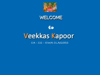 Veekkas Kapoor Classes