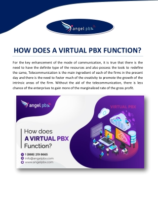 How Does a Virtual PBX Function?