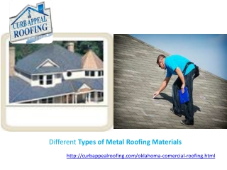 Different Types of Metal Roofing Materials