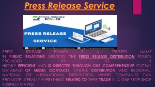 Press Release Services