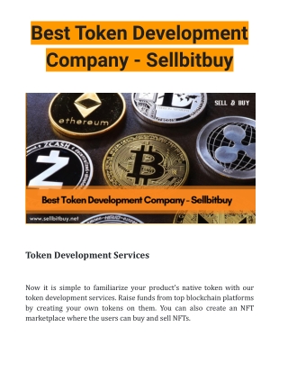 Best Token Development Company