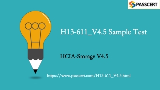 HCIA-Storage V4.5 H13-611_V4.5 Dumps