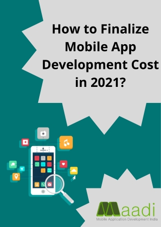 How to Finalize Mobile App Development Cost in 2021