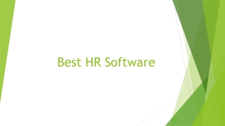 best hr software