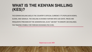 What Is the Kenyan Shilling (KES)?