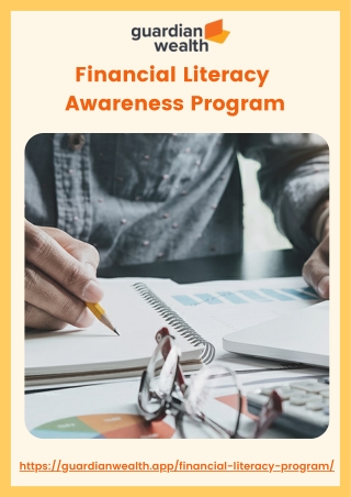 Live Stress-Free Life | Join Financial Literacy Program | GuardianWealth