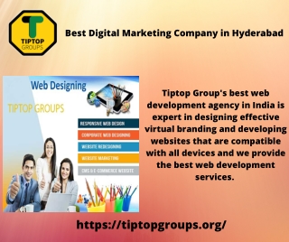 Best Digital Marketing Company in Hyderabad | Best Website Designing Company
