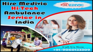 Life Care Road Ambulance Service in Bokaro & Dhanbad, Jharkhand by Medivic