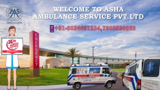 Confirm Best Road Ambulance Service with Better Equipment | ASHA