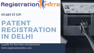 Patent Registration in Delhi