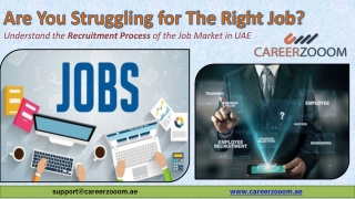 Are You Struggling for the Right Job? - Careerzooom