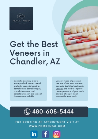 Get the Best Veneers in Chandler, AZ