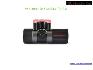 Welcome To Blackbox for Car