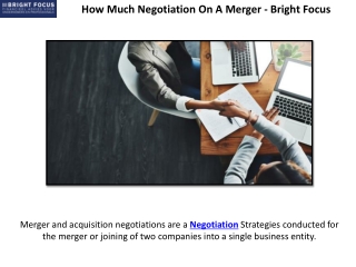 Negotiation with Different Stakeholders - Price Negotiable