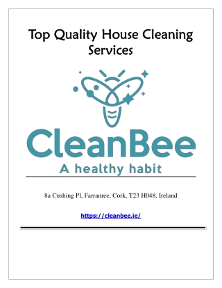 Top Quality House Cleaning Services