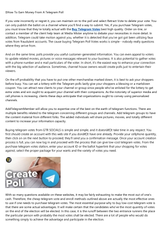 15 Up-and-Coming Buy Telegram Votes Bloggers You Need to Watch