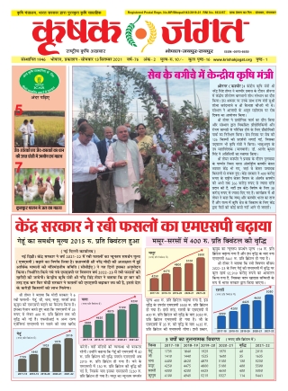 Krishak Jagat Madhya Pradesh Epaper 13 September 2021