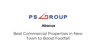 Abacus - Best Commercial Properties in New Town to Boost Footfall