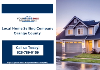 Local Home Selling Company Orange County | Your Home Sold Guaranteed Realty