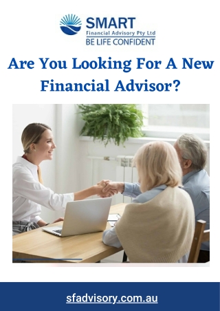 Are You Looking For A New Financial Advisor