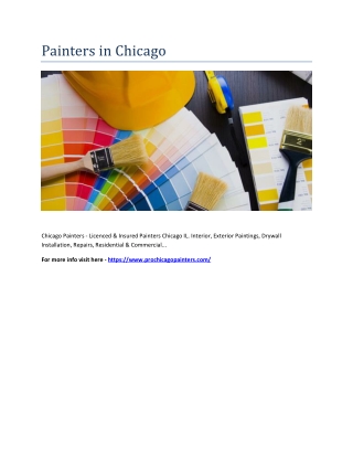 Painters in Chicago