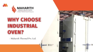 Why Choose Industrial Oven? - Maharith Thermal Pvt. Ltd.