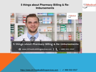 5 things about Pharmacy Billing & Re-Imbursements