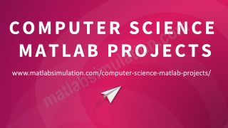 Computer Science MATLAB Projects For Engineering Students