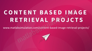 Content Based Image Retrieval Projects Research Ideas