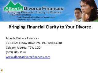 Alberta Divorce Mediator