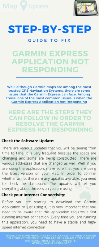 Step By Step Guide to Fix Garmin Express Application Not Responding