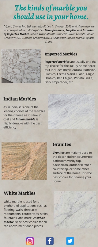 Kids of marbles you should use in your home.