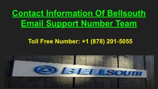 Contact Information Of Bellsouth Email Support Number Team