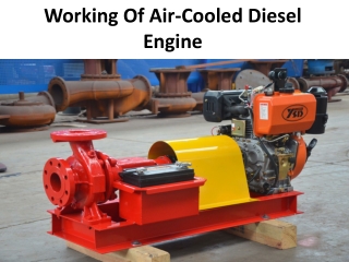 Limitations of air-cooled diesel engine