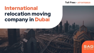 International relocation moving company in Dubai