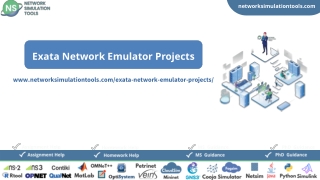 Exata Network Emulator Research Projects Tutorial