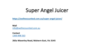 Super Angel Juicer