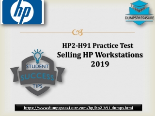 Get Guaranteed Success in Pass4sure HP Exam at First Try with Important Guidelin