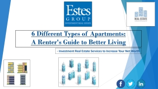 6 Different Types of Apartments: A Renter's Guide to Better Living